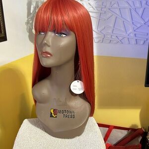 Long Orange adjustable Wig 26-28 inches brand new 7 available